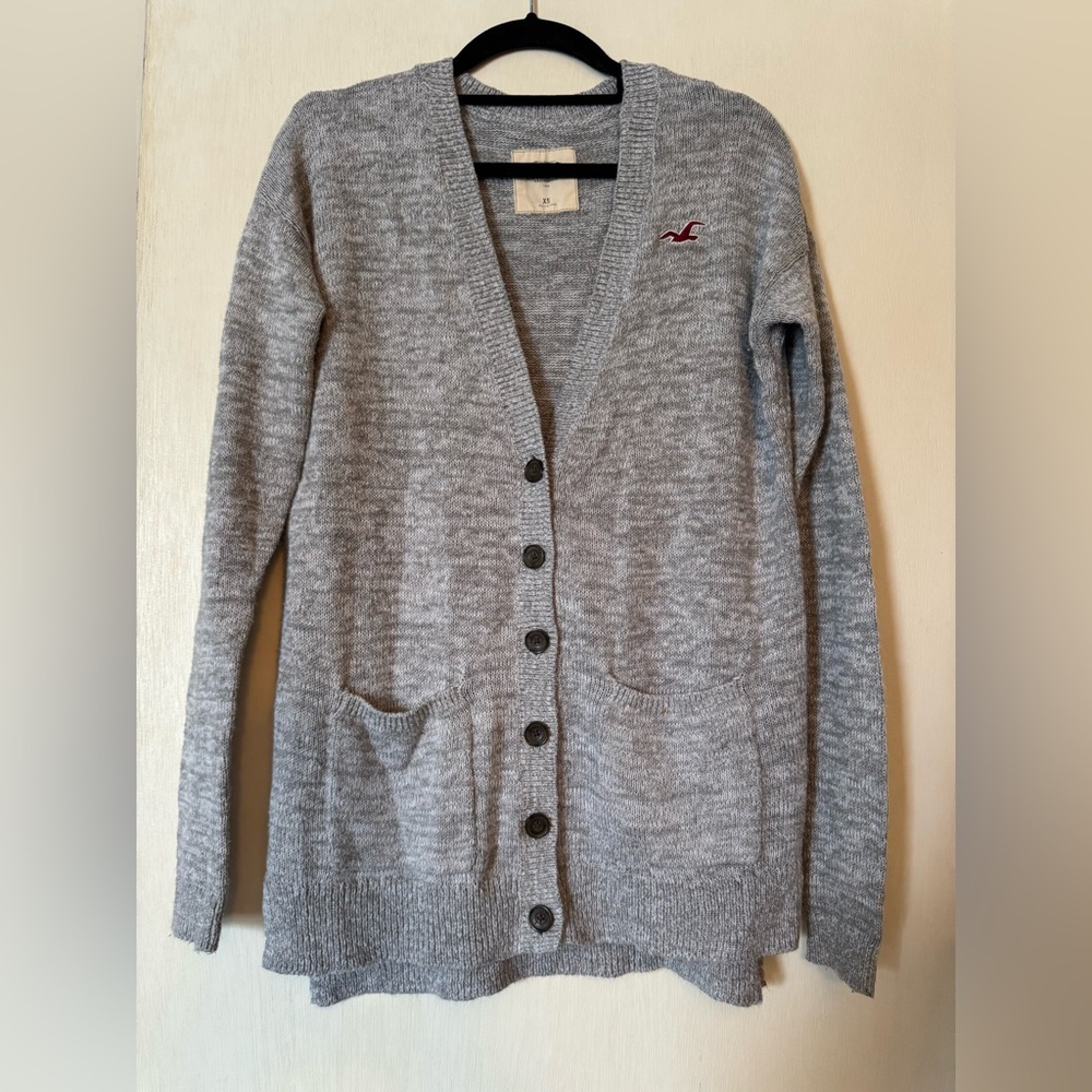 Y2K hollister cardigan sweater